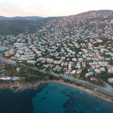 Saronida Summer Studio With Breathtaking View Lagonisi Exterior photo