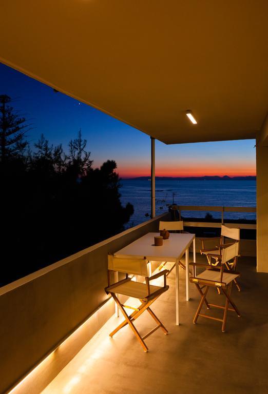 Saronida Summer Studio With Breathtaking View Lagonisi Exterior photo