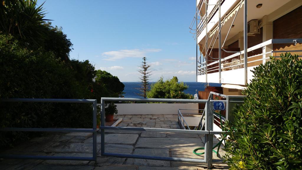 Saronida Summer Studio With Breathtaking View Lagonisi Exterior photo