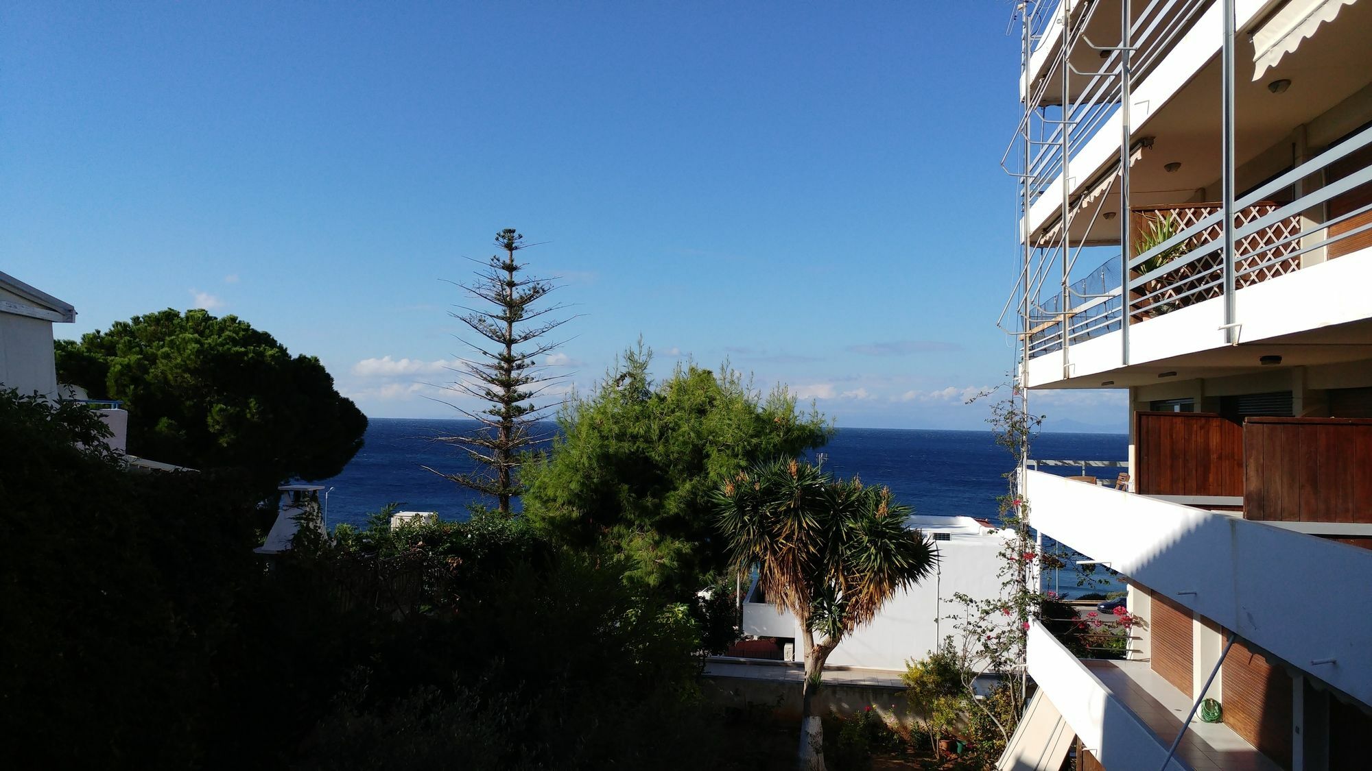 Saronida Summer Studio With Breathtaking View Lagonisi Exterior photo