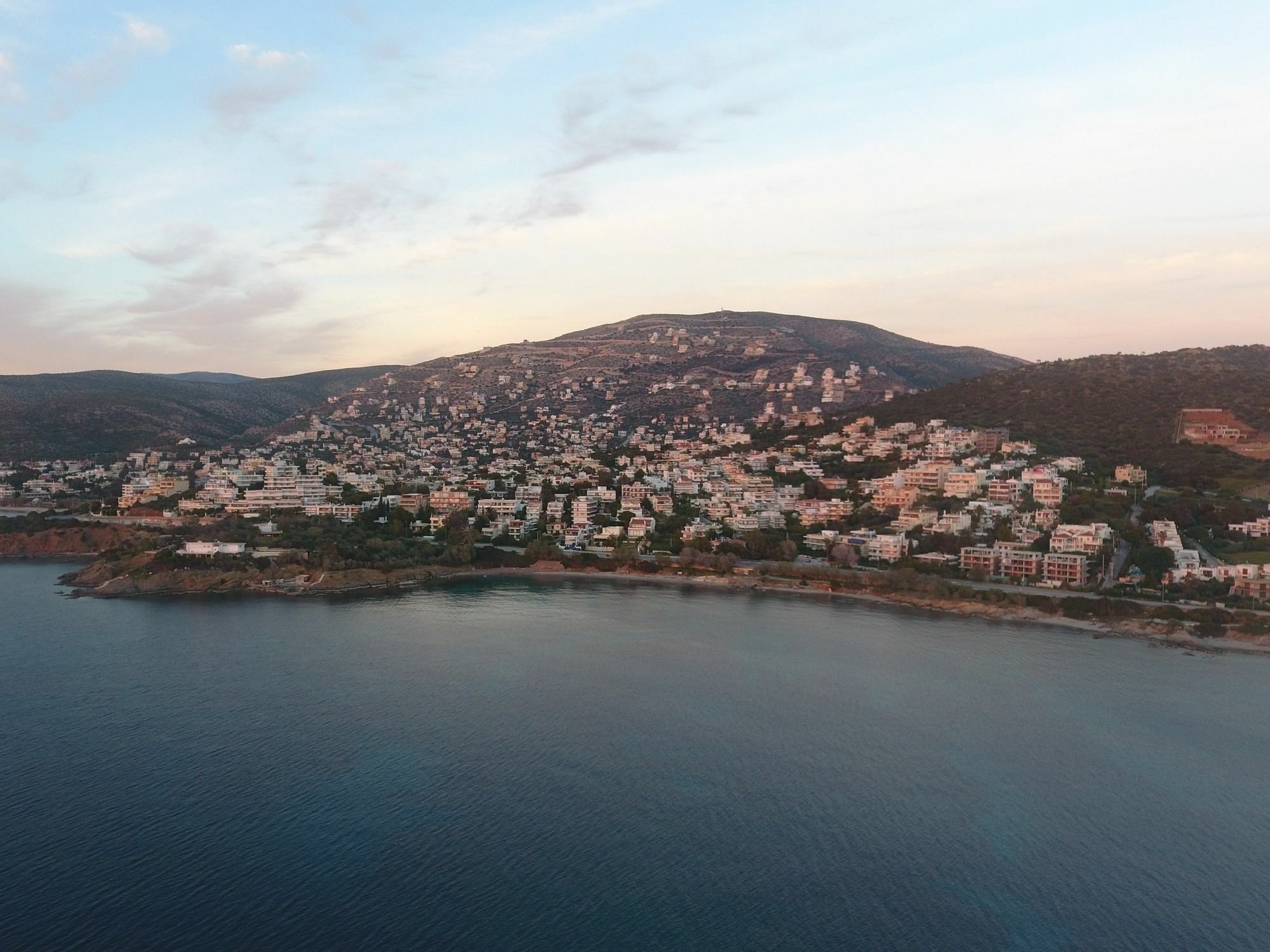 Saronida Summer Studio With Breathtaking View Lagonisi Exterior photo